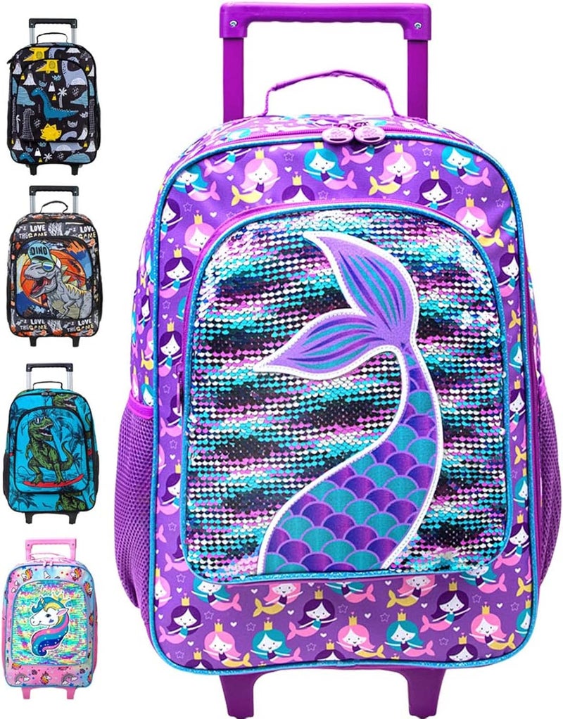 GXTVO Kids Suitcase with Wheels for Girls and Boys, Rolling Carry on Luggage for Toddler Children - Image 1